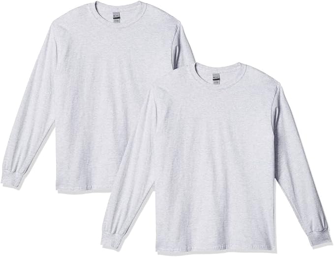 Gildan 2400 Ultra Cotton Long Sleeved T-Shirt 205gsm (pack of 2) - COOZO