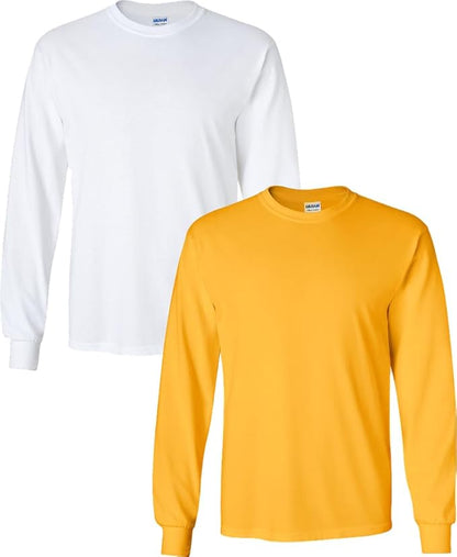 Gildan 2400 Ultra Cotton Long Sleeved T-Shirt 205gsm (pack of 2) - COOZO