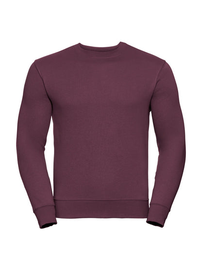 Russell 262M Authentic Set In Sweatshirt Crew Neck 280gsm Dark color - COOZO