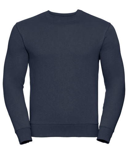 Russell 262M Authentic Set In Sweatshirt Crew Neck 280gsm Dark color - COOZO