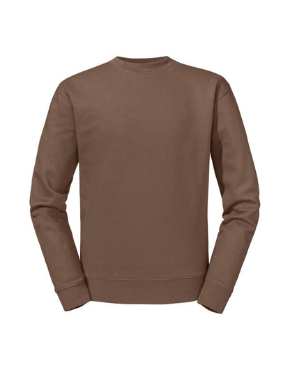 Russell 262M Authentic Set In Sweatshirt Crew Neck 280gsm Dark color - COOZO