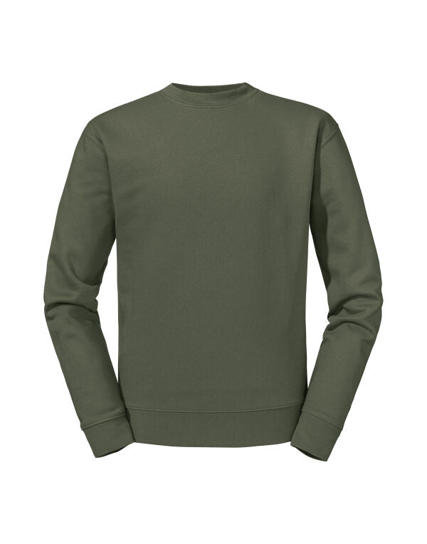 Russell 262M Authentic Set In Sweatshirt Crew Neck 280gsm Dark color - COOZO
