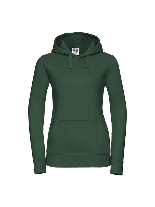 Russell 265F Ladies Authentic Hooded Sweatshirt Drop shoulder style - COOZO