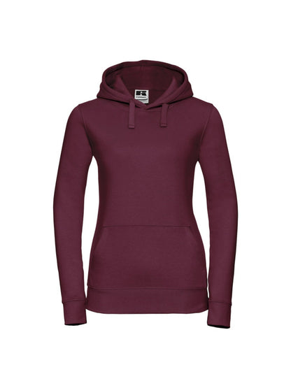 Russell 265F Ladies Authentic Hooded Sweatshirt Drop shoulder style - COOZO