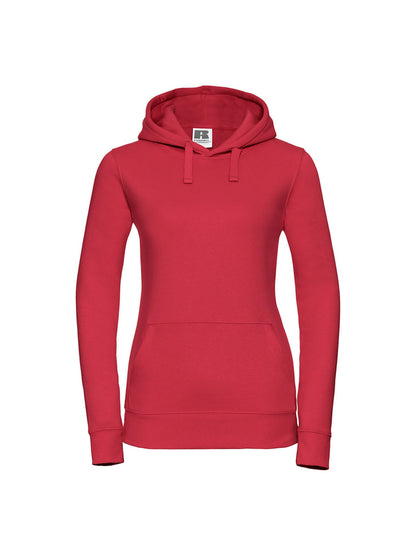 Russell 265F Ladies Authentic Hooded Sweatshirt Drop shoulder style - COOZO