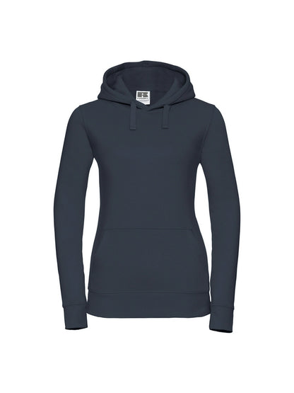 Russell 265F Ladies Authentic Hooded Sweatshirt Drop shoulder style - COOZO