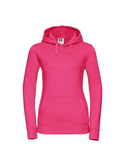 Russell 265F Ladies Authentic Hooded Sweatshirt Drop shoulder style - COOZO