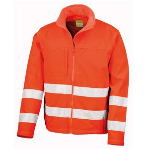 COOZO-Result Hi-vis Tech Soft Shell Jacket (R117X)