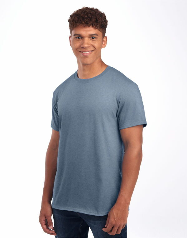 Jerzees 460M Unisex Classic fit Crew neck with elastic neck rib Essential Cotton T-shirts - COOZO