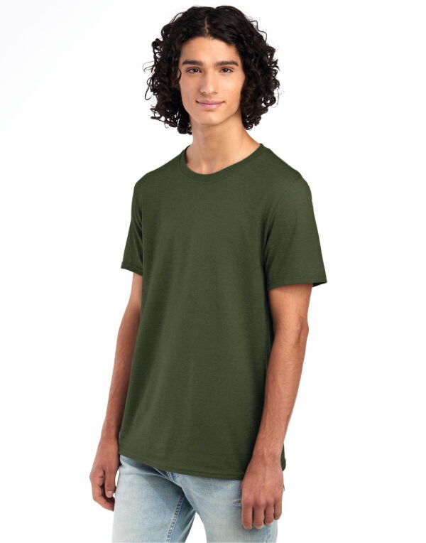 Jerzees 460M Unisex Classic fit Crew neck with elastic neck rib Essential Cotton T-shirts - COOZO