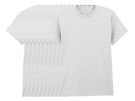 Gildan 5000 Pack of 10 Men's Heavy Cotton T-Shirts 180gsm - COOZO