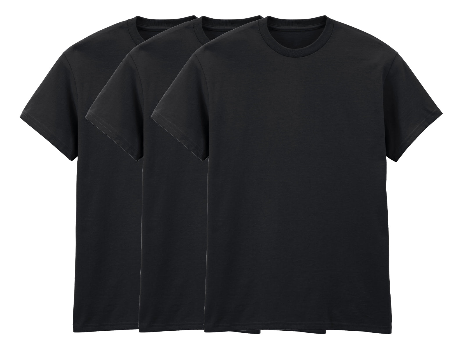 Gildan 5000 Pack of 3 Men's Heavy Cotton T-Shirts 180gsm - COOZO