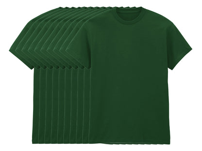 Gildan 5000 Pack of 10 Men's Heavy Cotton T-Shirts 180gsm - COOZO
