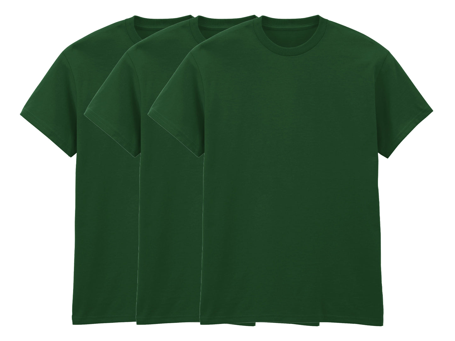Gildan 5000 Pack of 3 Men's Heavy Cotton T-Shirts 180gsm - COOZO