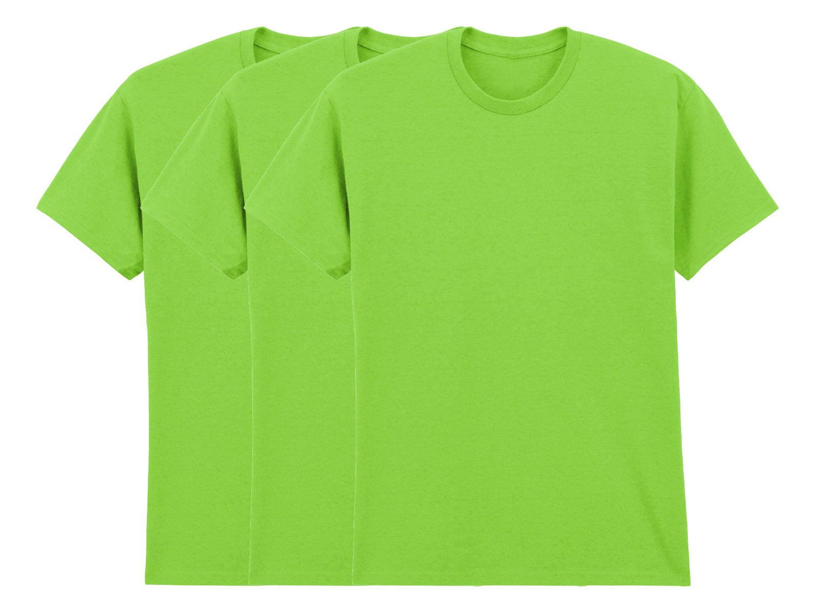 Gildan 5000 Pack of 3 Men's Heavy Cotton T-Shirts 180gsm - COOZO