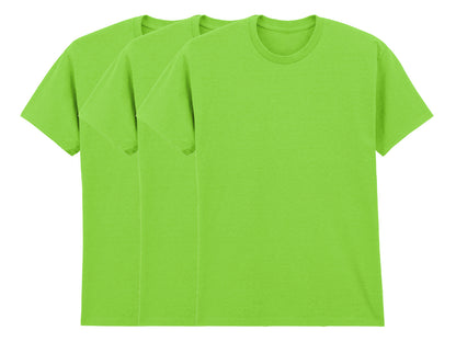 Gildan 5000 Pack of 3 Men's Heavy Cotton T-Shirts 180gsm - COOZO