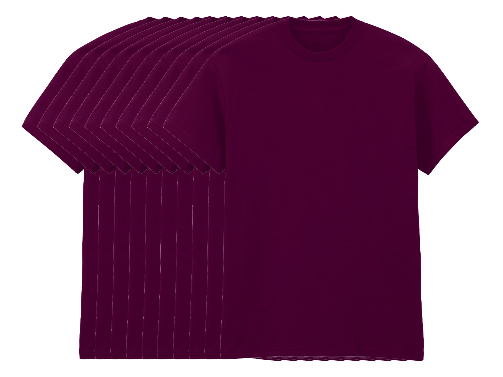 Gildan 5000 Pack of 10 Men's Heavy Cotton T-Shirts 180gsm - COOZO
