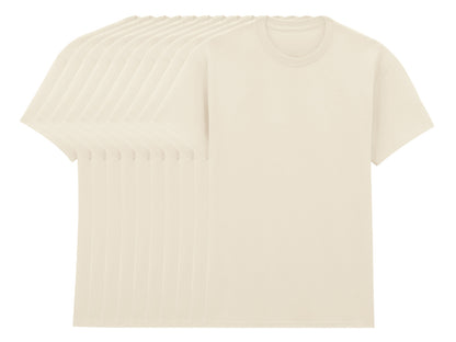 Gildan 5000 Pack of 10 Men's Heavy Cotton T-Shirts 180gsm - COOZO