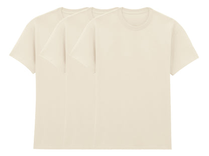 Gildan 5000 Pack of 3 Men's Heavy Cotton T-Shirts 180gsm - COOZO