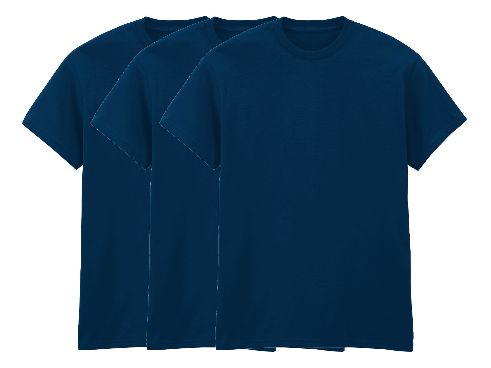 Gildan 5000 Pack of 3 Men's Heavy Cotton T-Shirts 180gsm - COOZO