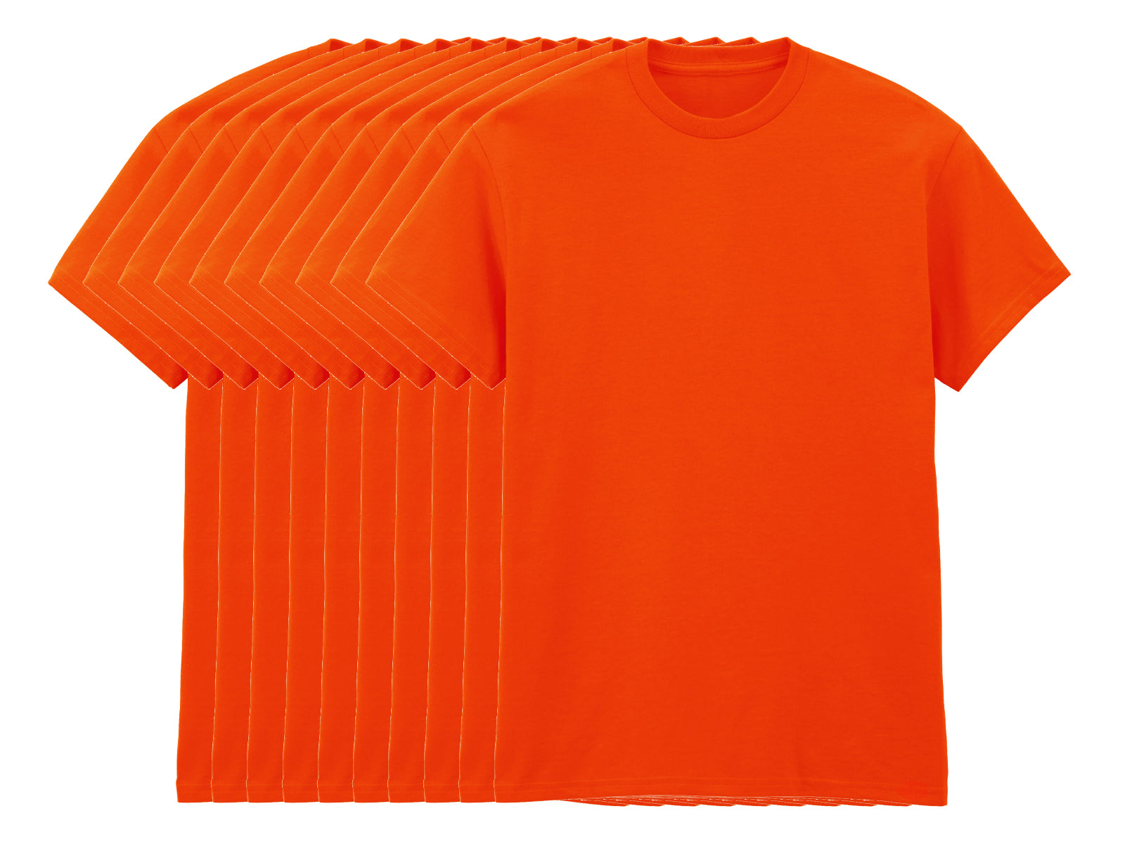 Gildan 5000 Pack of 10 Men's Heavy Cotton T-Shirts 180gsm - COOZO