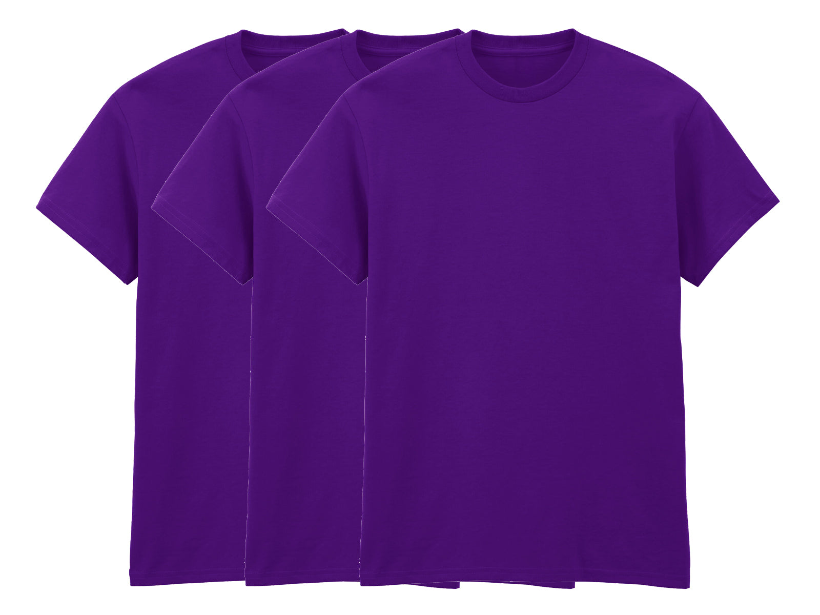 Gildan 5000 Pack of 3 Men's Heavy Cotton T-Shirts 180gsm - COOZO