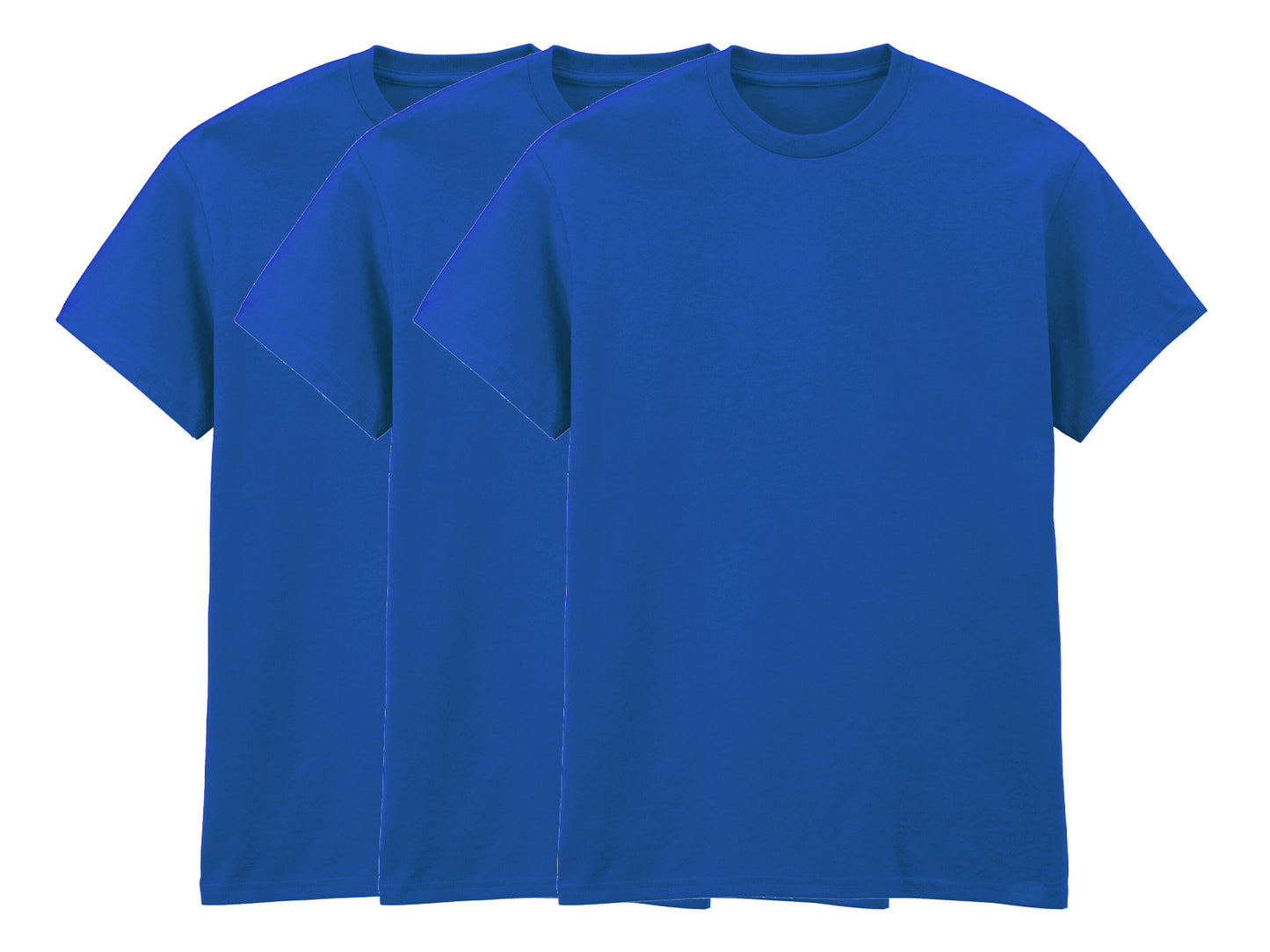 Gildan 5000 Pack of 3 Men's Heavy Cotton T-Shirts 180gsm - COOZO