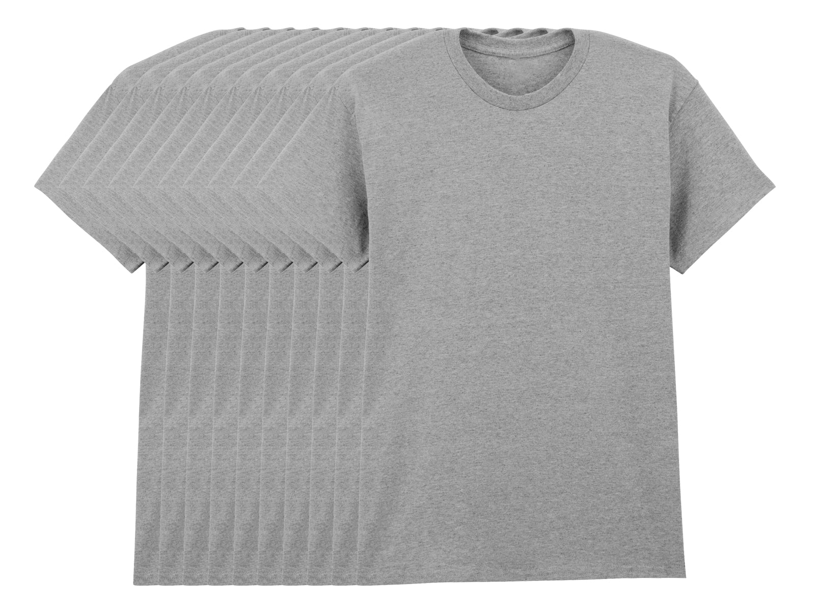 Gildan 5000 Pack of 10 Men's Heavy Cotton T-Shirts 180gsm - COOZO