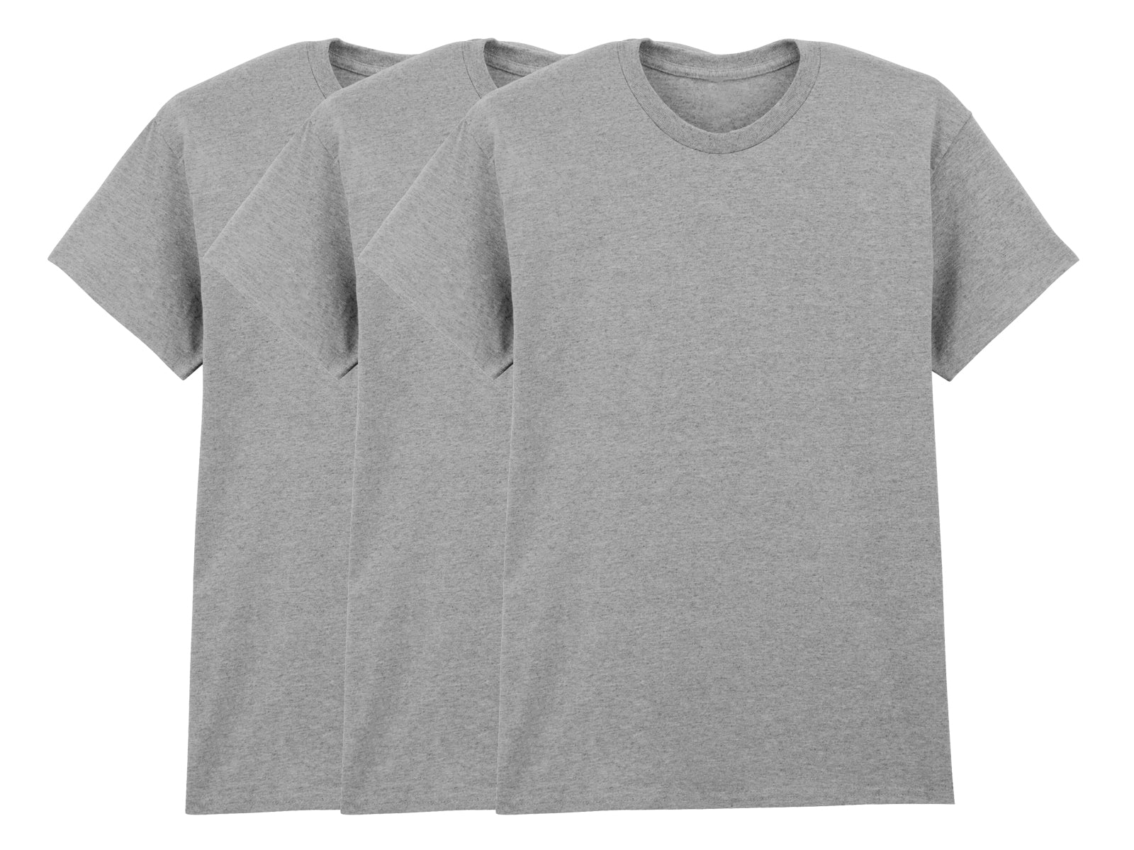 Gildan 5000 Pack of 3 Men's Heavy Cotton T-Shirts 180gsm - COOZO