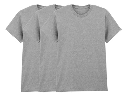 Gildan 5000 Pack of 3 Men's Heavy Cotton T-Shirts 180gsm - COOZO