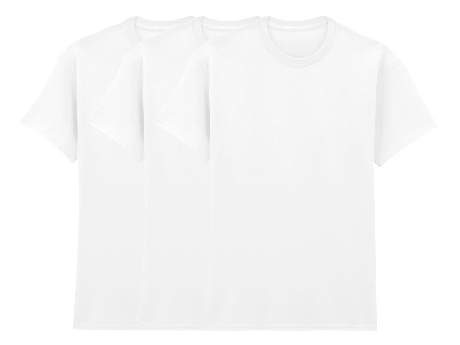 Gildan 5000 Pack of 3 Men's Heavy Cotton T-Shirts 180gsm - COOZO