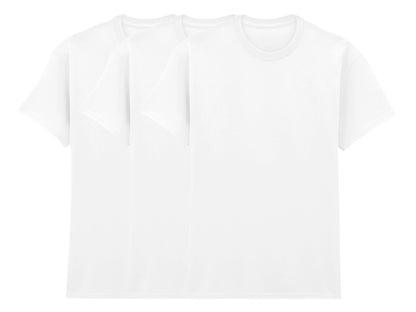 Gildan 5000 Pack of 3 Men's Heavy Cotton T-Shirts 180gsm - COOZO