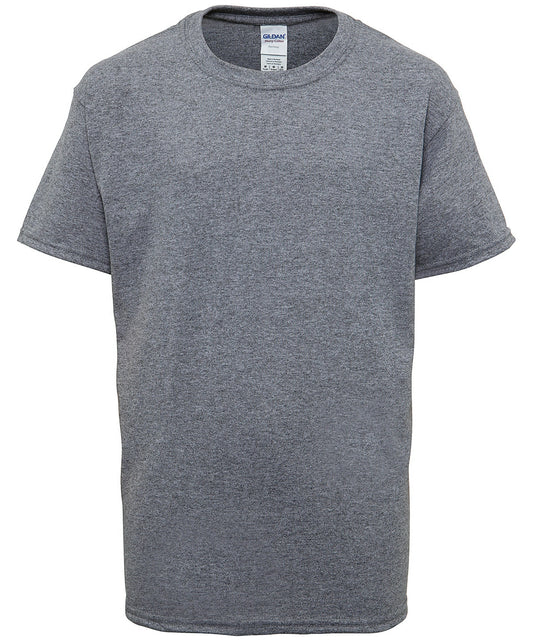 Gildan 5000B Kids Youth Heavy Cotton Short Sleeve Crew Necked T-Shirt Other Color - COOZO