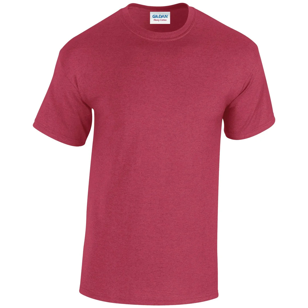 Gildan 5000 Men's Heavy Cotton Short Sleeve T-Shirt Plus Sizes 3XL-5XL