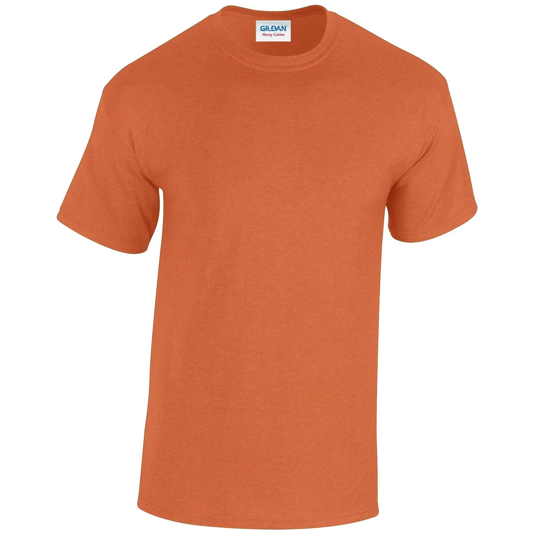 Gildan 5000 Men's Heavy Cotton Short Sleeve T-Shirt Plus Sizes 3XL-5XL