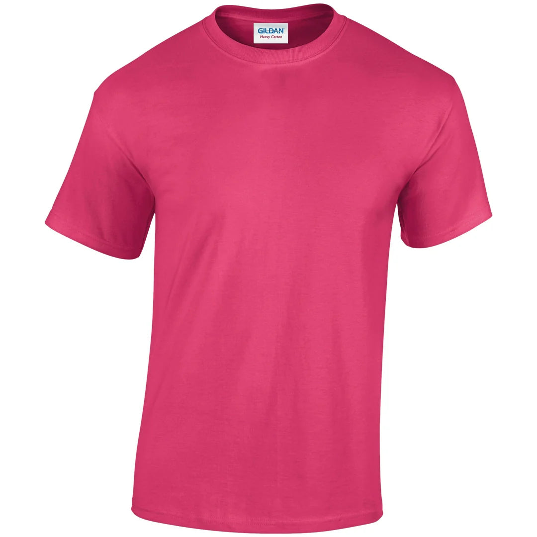 Gildan 5000 Men's Heavy Cotton Short Sleeve T-Shirt Plus Sizes 3XL-5XL