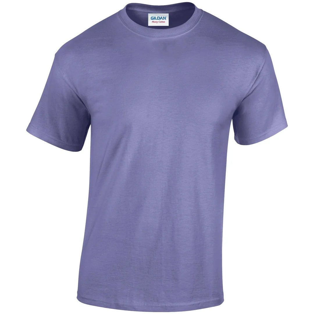 Gildan 5000 Men's Heavy Cotton Short Sleeve T-Shirt Plus Sizes 3XL-5XL