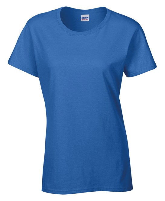 Gildan 5000L Ladies Heavy Cotton T-Shirt 180gsm - COOZO