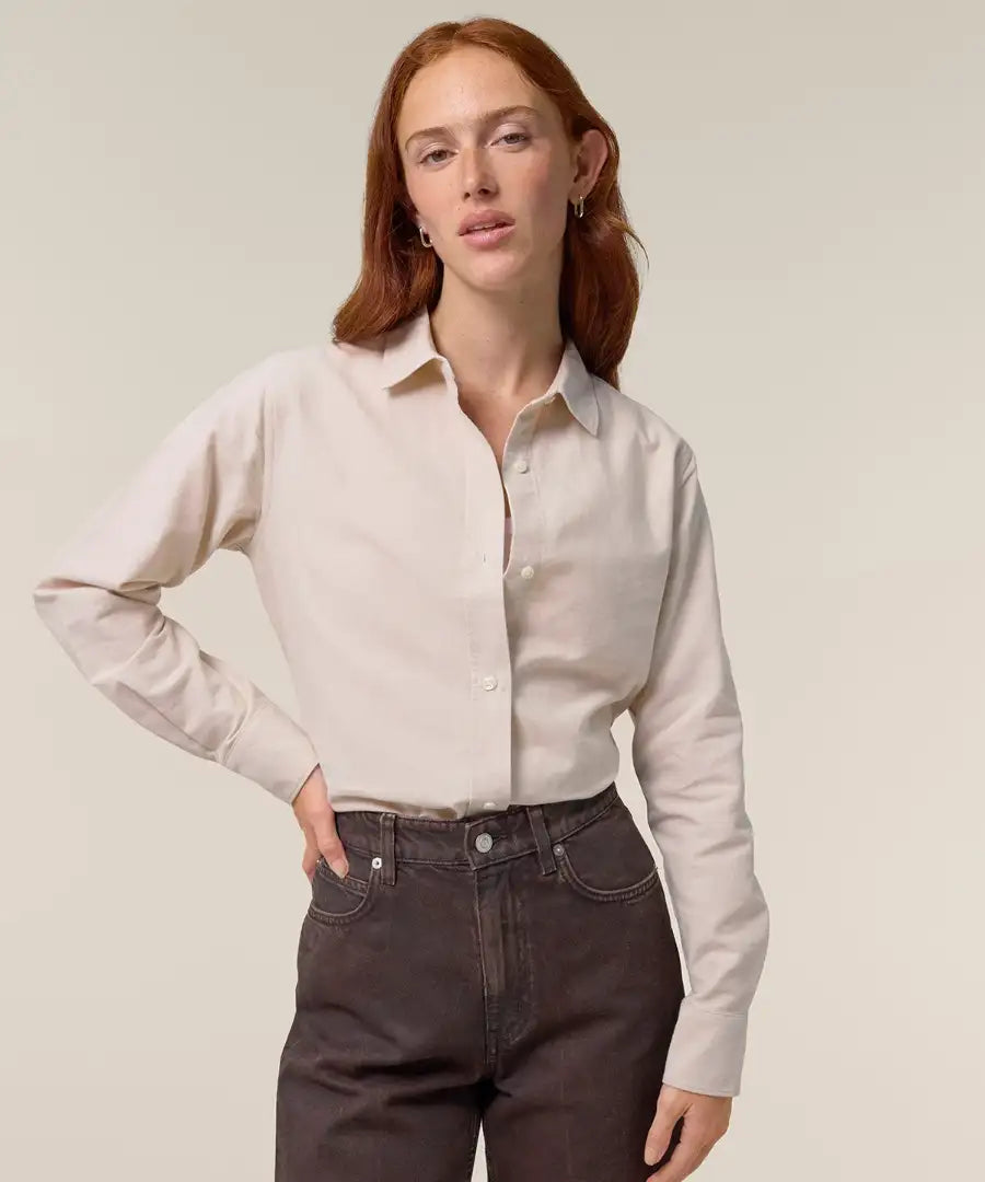 COOZO-Stella Women Oxford Shirt (STWW971)