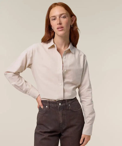 COOZO-Stella Women Oxford Shirt (STWW971)