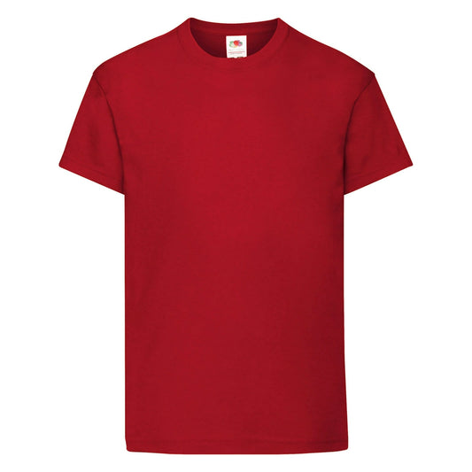 Fruit Of The Loom 61019 Kids Original Cotton Short Sleeve T-Shirt Other Color - COOZO