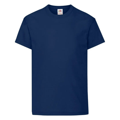 Fruit Of The Loom 61019 Kids Original Cotton Short Sleeve T-Shirt Main Color - COOZO