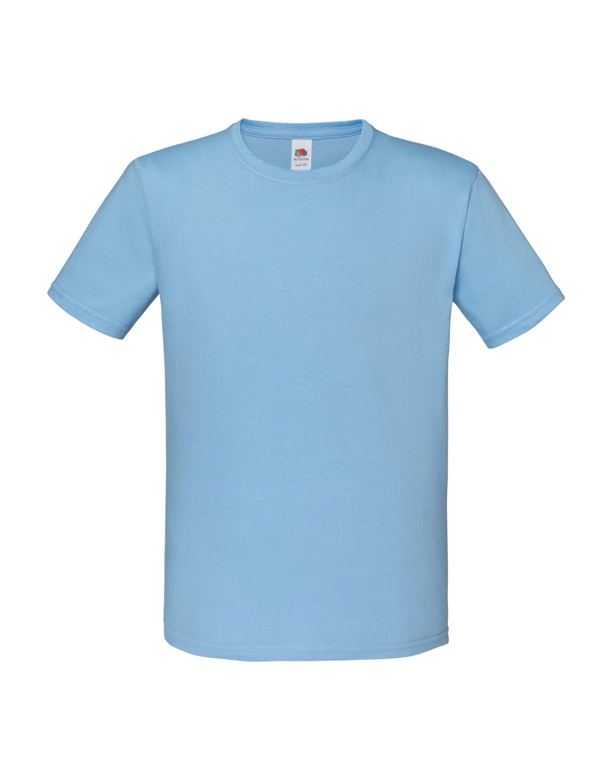 Fruit Of The Loom 61023 Boy's Iconic 150 Kids Crew Neck Colored T-Shirt Other Color - COOZO
