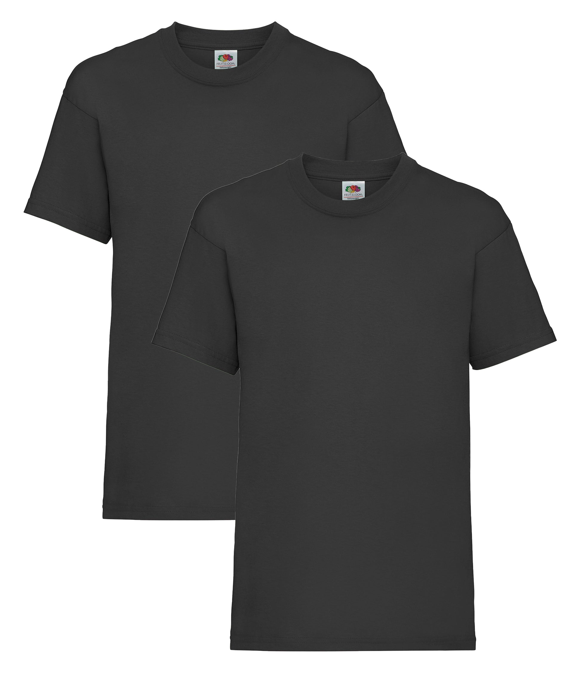 Fruit Of The Loom 61033 Valueweight T-Shirt Kids 100% Cotton (Pack of 2) - COOZO