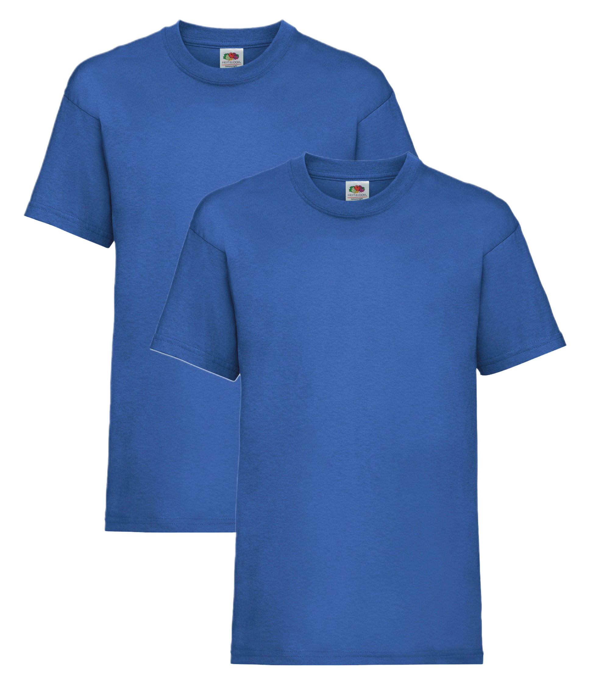Fruit Of The Loom 61033 Valueweight T-Shirt Kids 100% Cotton (Pack of 2) - COOZO