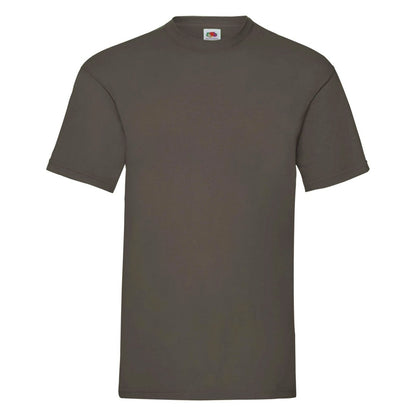 Fruit Of The Loom 61036 Mens Valueweight Crew Neck Cotton T-Shirt Other Color - COOZO