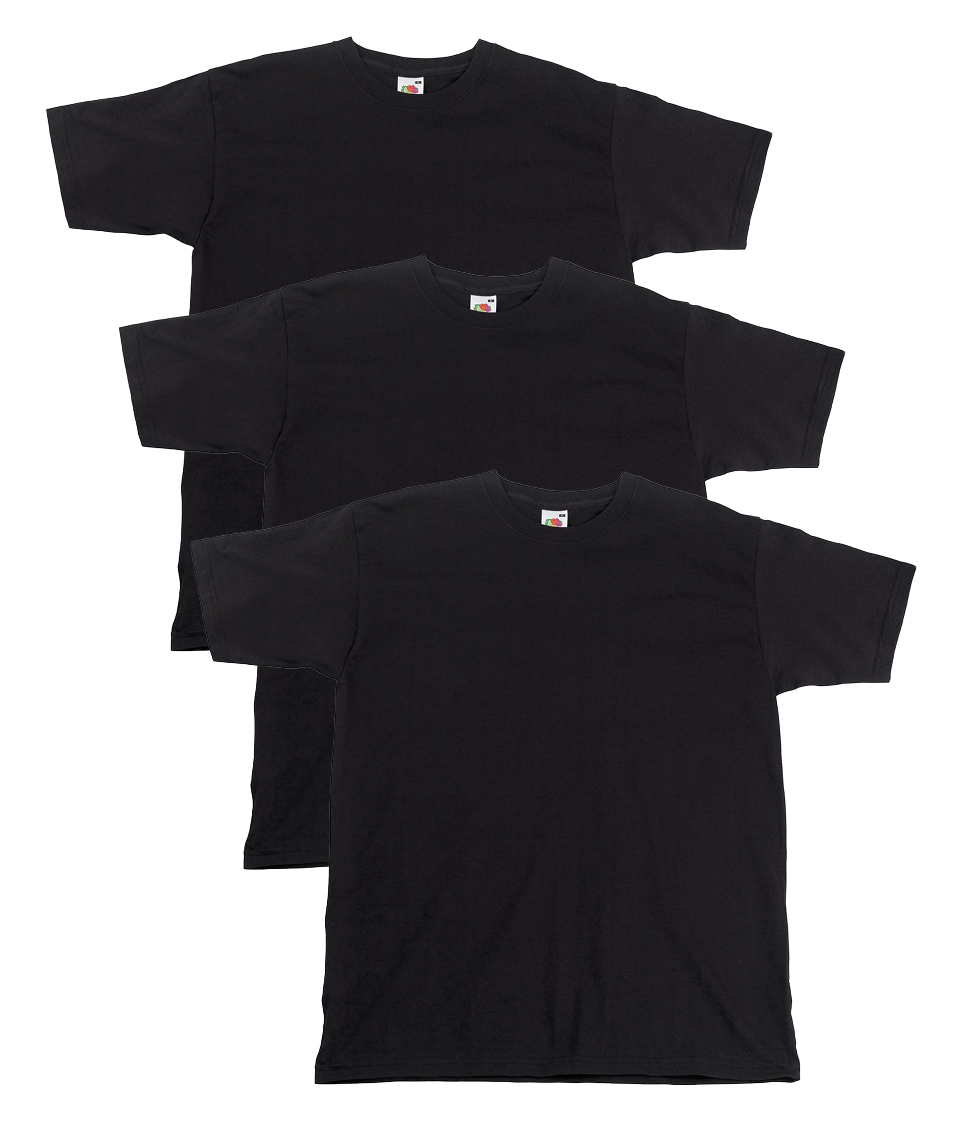 Fruit Of The Loom 61044 Unisex Super Premium Crew Necked T-Shirt 205gsm 100% Cotton - COOZO