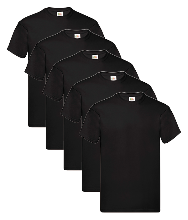 Fruit Of The Loom 61082 Men's Original T 5 pack - COOZO