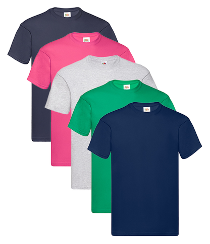 Fruit Of The Loom 61082 Men's Original T 5 pack - COOZO