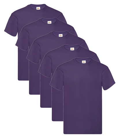 Fruit Of The Loom 61082 Men's Original T 5 pack - COOZO